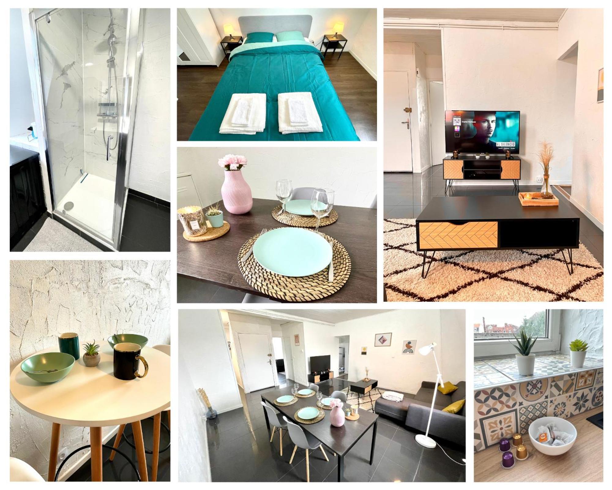 Appartement Duplex 90M2 - 3 Chambres - Mulhouse Eksteriør billede